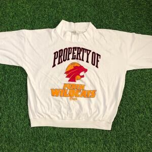 Vintage White ‘Property of Perth Wildcats’ Graphic Tee